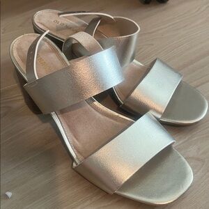 Old Navy Metallic Sandals